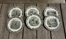 Assiettes dessert chasse d'occasion  Andernos-les-Bains