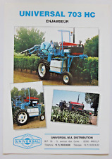 Leaflet tractor brochure d'occasion  Expédié en Belgium