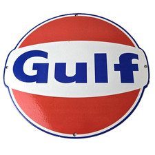 Vintage gulf gasoline for sale  Houston