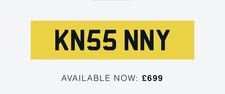 Kenny private registration for sale  BRIGHTON