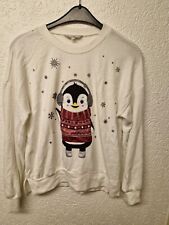 Sweatshirt pinguin weihnachtsp gebraucht kaufen  Bochum
