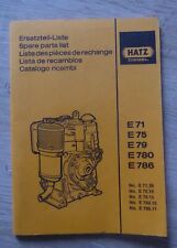 Hatz motoren e71 gebraucht kaufen  Recke