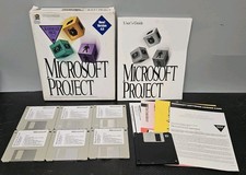 Windows Microsoft Project v4.0 Software Vintage 3.5" DISQUETES *Não Testado Como Está* comprar usado  Enviando para Brazil
