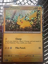 Pikachu pokemon card for sale  LONDON