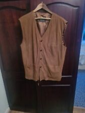 Cartouche suede gilet for sale  ENNISKILLEN