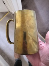 Brass victorian tankard for sale  HINDHEAD