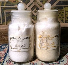 Two vintage apothecary for sale  EVESHAM