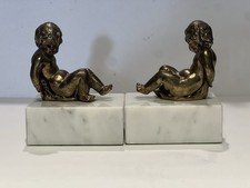 Vintage brass cherub for sale  Chicopee