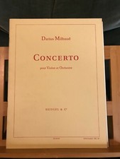 Darius milhaud concerto d'occasion  Rennes-