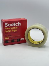 Fita adesiva Scotch Prescription 800 transparente, 2 pol x 72 jardas lote de 4 comprar usado  Enviando para Brazil