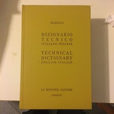 Dizionario tecnico italiano usato  Milano