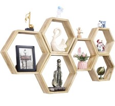 Hexagon floating shelves for sale  Magee