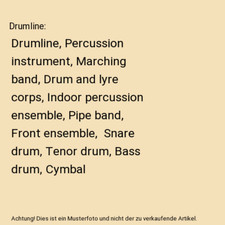 Drumline drumline schlaginstru gebraucht kaufen  Trebbin