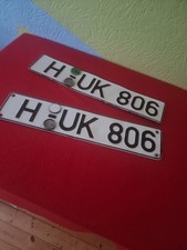 Kfz kennzeichen nummernschilde gebraucht kaufen  Hannover