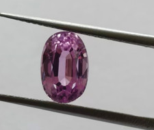 Kunzite rosa roxo natural extraído terra facetada corte oval 9×7 mm calibrado, usado comprar usado  Enviando para Brazil