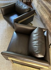 Milo baughman leather for sale  Solana Beach