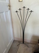 Metal standing candelabra for sale  WOODFORD GREEN