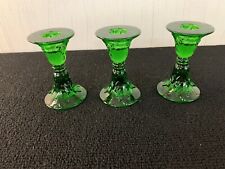 Bougeoirs cristal saint d'occasion  Baccarat