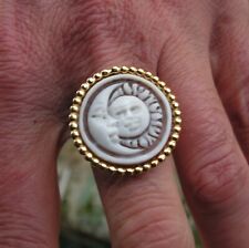 Anello artigianale sole usato  Torre del Greco
