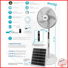 Ventilatore piantana solare usato  Arezzo