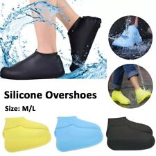 Silicone overshoes rain for sale  DUNSTABLE