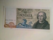 Banconote 5000 lire usato  Giugliano in Campania