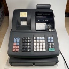 Caixa registradora eletrônica Sharp XE-A22S impressão térmica testada/funcionando comprar usado  Enviando para Brazil