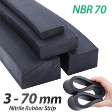 Tira de borracha de nitrilo sólido NBR - Vários tamanhos e espessuras - 3mm a 70mm, usado comprar usado  Enviando para Brazil