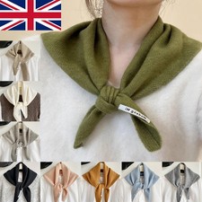 Wool knitted triangular for sale  UK