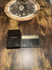 Usado, Calculadora financeira HP 12C com estojo Hewlett-Packard vintage funcionando comprar usado  Enviando para Brazil