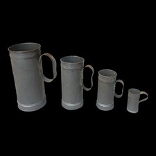 Set boccali lamiera usato Set boccali lamiera usato  Piazza Armerina