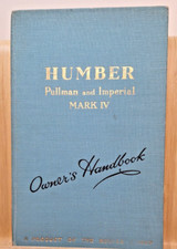 Owner manual humber for sale  DUNFERMLINE