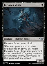1x FORSAKEN MINER - Thunder Junction - MTG - Magic the Gathering comprar usado  Enviando para Brazil