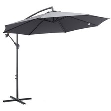 Outsunny banana parasol for sale  GREENFORD