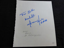 Hansi kraus signed gebraucht kaufen  Neuruppin