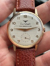Usado, Cortebert Turkish Railway T.C.D Demiryollari Raro Vintage Relógio Masculino Suíço 35mm comprar usado  Enviando para Brazil