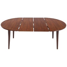Dunbar round walnut for sale  USA