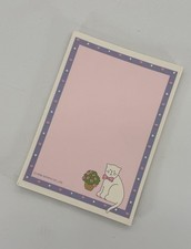 Bloco de notas vintage 1986 Sanrio Hello Kitty gato branco arco bloco de notas RARO comprar usado Bloco de notas vintage 1986 Sanrio Hello Kitty gato branco arco bloco de notas RARO comprar usado  Enviando para Brazil