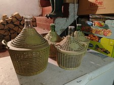 Damigiane vetro con usato  Due Carrare