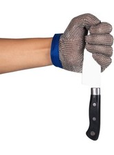 Steel mesh gloves for sale  LONDON