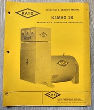 Kato kamag generator for sale  West Columbia