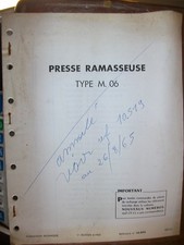 Someca presse ramasseuse d'occasion  France