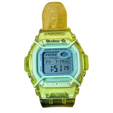 Baby-G Casio relógio feminino/menino amarelo claro BG-361 2415 nova bateria comprar usado  Enviando para Brazil