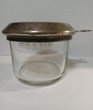 1930's DUR-O-BOR 1 xícara cafeteira peças xícara de vidro e tampa/bandeja para xícara comprar usado  Enviando para Brazil