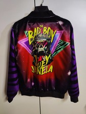 Jaqueta bombardeiro Joey Janela protótipo leve cetim tamanho limitado L nerds AEW  comprar usado  Enviando para Brazil