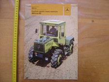 Brochure publicitaire tracteur d'occasion  Talant