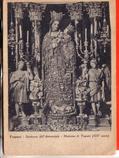 Cartolina trapani antica usato  Italia