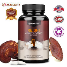 Extrato de Cogumelo Reishi (Ganoderma Lucidum) 1000mg - Impulsionador do Sistema Imunológico comprar usado  Enviando para Brazil