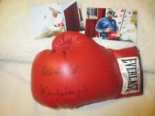 GUANTE EVERLAST FIRMADO-MIKE SPINKS+KELLY PAVLIK+CARLOS ZARATE-CON FOTOS DE FIRMA segunda mano  Embacar hacia Argentina