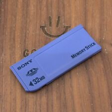 Sony 32MB Memory Stick MS Cartão Longo MS Para Sony Câmera Antiga/PSP/Gravador, usado comprar usado  Enviando para Brazil